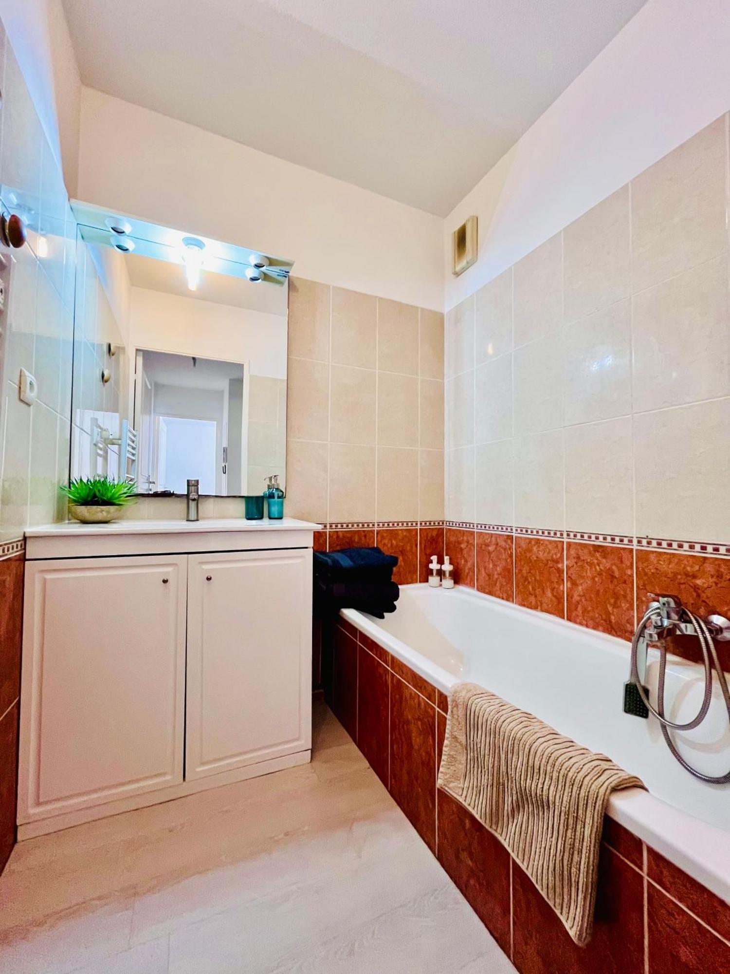 Magnificent Renovated Apartment, 2 Rooms Of 45 M2, Close Tothe Sea, Top Floor, Terrace Ница Екстериор снимка